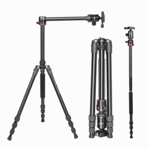 BLANCA® (DTR 520 BH) 152CM Foldable Aluminum Tripod Cum Monopod